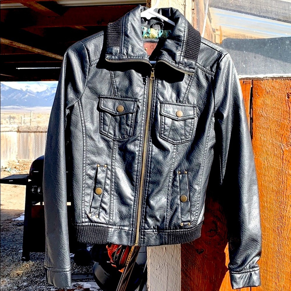 Ci Sono Leather Jacket